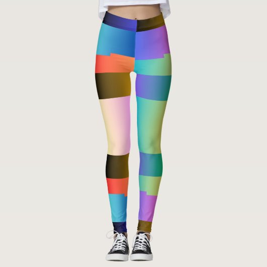 Stijlvolle Moeder Onyx Comfort Leggings (Voorkant)