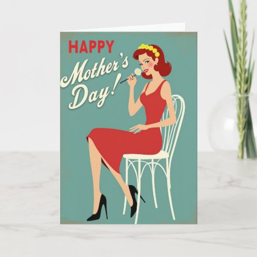 Stijlvolle Moederdagkaart voor Dames Kaart (Voorkant)