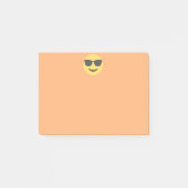 Stijlvolle moji met bril post-it® notes (Voorkant)