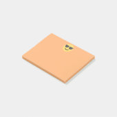 Stijlvolle moji met bril post-it® notes (Schuin)