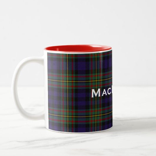 Stijlvolle Mok van Clan MacLellan Tartan (Links)