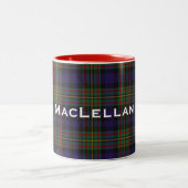 Stijlvolle Mok van Clan MacLellan Tartan (Center)