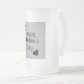 Stijlvolle mok van  Valentijn op dag van het glas (Voorkant rechts)