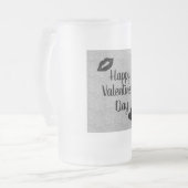 Stijlvolle mok van  Valentijn op dag van het glas (Voorkant links)