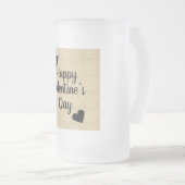 Stijlvolle mok van  Valentijn op dag van het glas (Voorkant rechts)