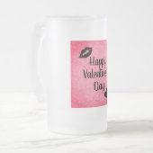 Stijlvolle mok van  Valentijn op dag van het glas (Voorkant links)