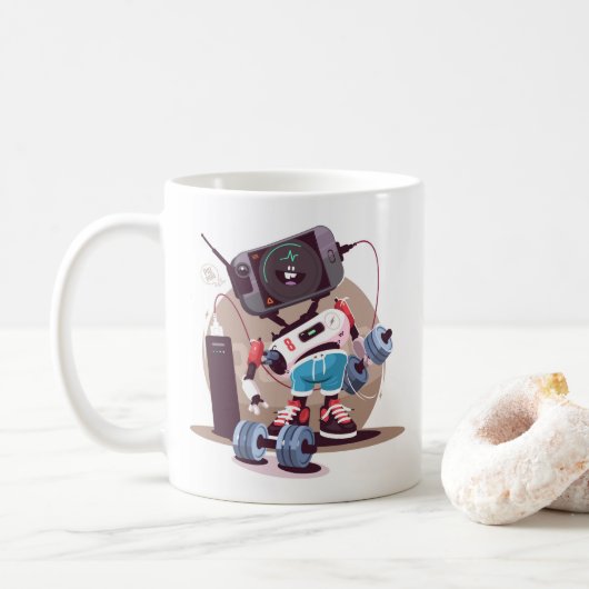 Stijlvolle mokken (Met donut)
