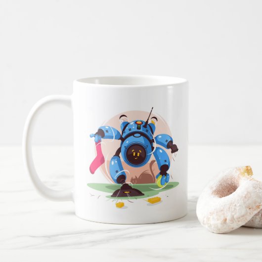 Stijlvolle mokken (Met donut)