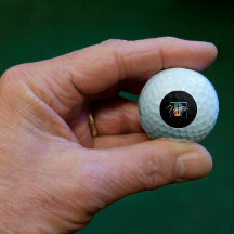 Stijlvolle monogram initiaal gekleurde letter D zw