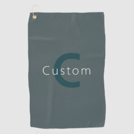 Stijlvolle  Monogram Sjabloon Golfhanddoek