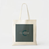 Stijlvolle  Monogram Sjabloon Tote Bag (Voorkant)