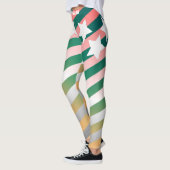 Stijlvolle monogramme lijnsterren werken uit leggings (Links)
