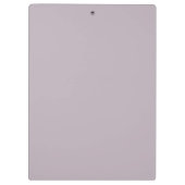 Stijlvolle monogrammen Naam Professioneel Lila Klembord (Achterkant)