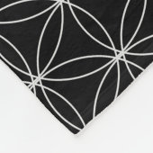 Stijlvolle mooie Metatron's Cube Fleece Deken (Hoek)