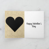 Stijlvolle mooie Valentijnsdag kaart (Binnen)