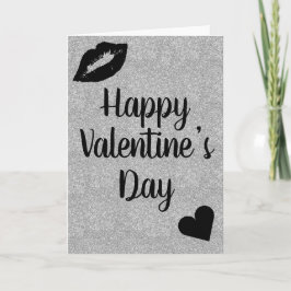 Stijlvolle mooie Valentijnskaart Kaart