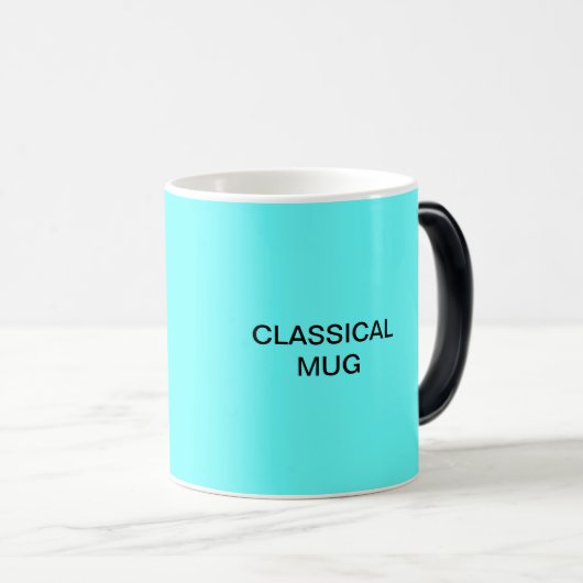 Stijlvolle morphing-mok magische mok (Voorkant rechts)