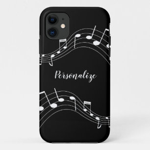 Stijlvolle Muzieknoten Trendy Cool Persoonlijk Hoe Case-Mate iPhone Case