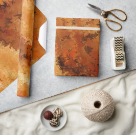 Stijlvolle namaak wortelnoten fineer cadeaupapier