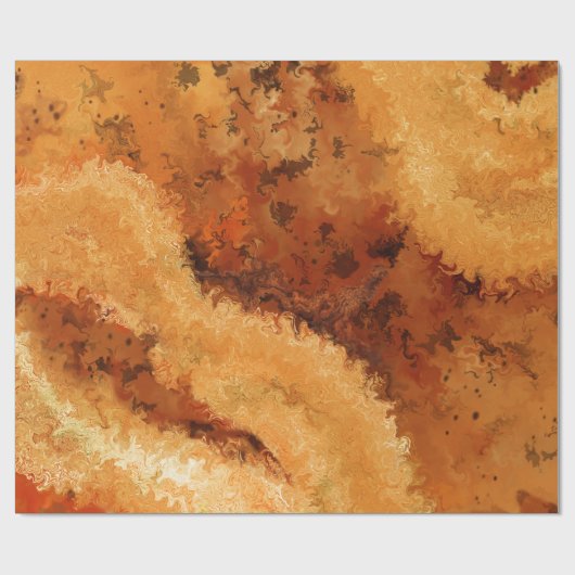 Stijlvolle namaak wortelnoten fineer cadeaupapier (Vlak)