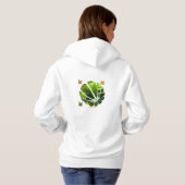 Stijlvolle Natuur Hoodie (Achterkant volledig)