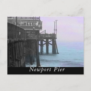 Stijlvolle Newport Pier Briefkaart