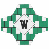 Stijlvolle NIGERIA VLAG Monogram Voetbal (Enkel)