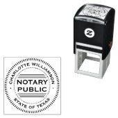 Stijlvolle notaris publieke lening ondertekenaar zelfinktende stempel (In situ)