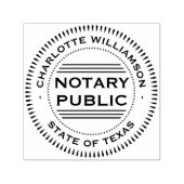 Stijlvolle notaris publieke lening ondertekenaar zelfinktende stempel (Design)