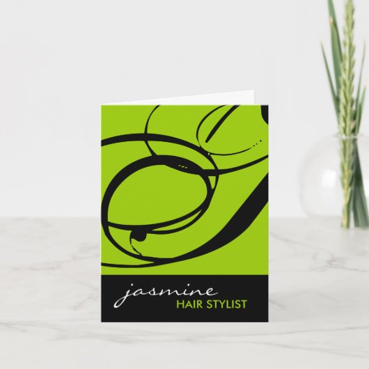 Stijlvolle Note-Kaart Notitiekaartje (Voorkant)