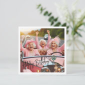 Stijlvolle oma, gelukkige verjaardag oma kaart (Staand voorkant)