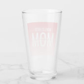 Stijlvolle Ombre Werelds Beste Moeder Glas (Achterkant)