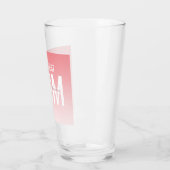 Stijlvolle Ombre Werelds Beste Moeder Glas (Links)