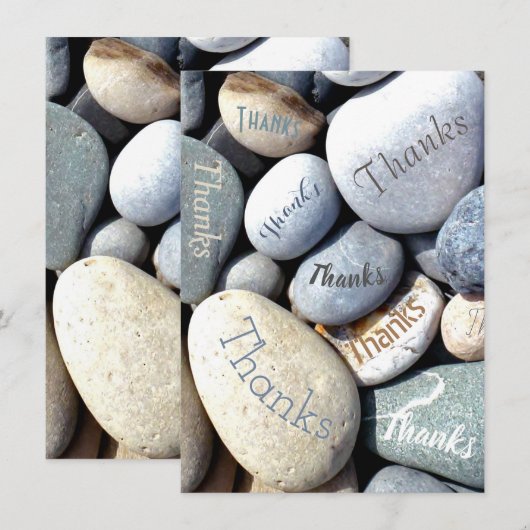 Stijlvolle, ongebruikelijke BEDANKT Natuurlijke ke Save The Date (Voorkant / Achterkant)