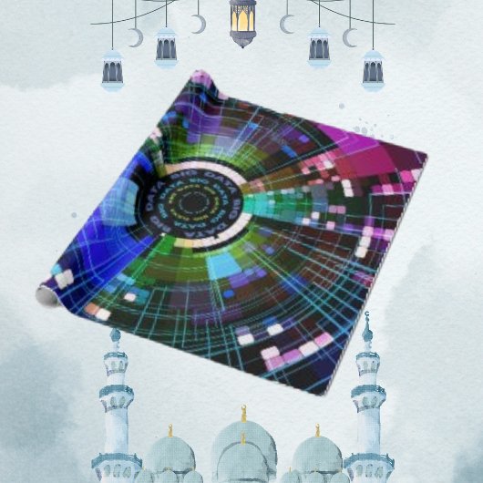 Stijlvolle online gegevensopslag via internet cadeaupapier