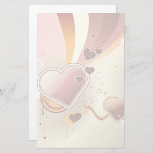 Stijlvolle ontwerpachtergrond briefpapier (Voorkant / Achterkant)