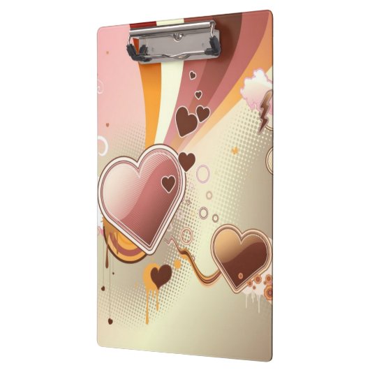 Stijlvolle ontwerpachtergrond klembord (Links)