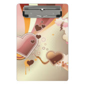 Stijlvolle ontwerpachtergrond mini klembord (Voorkant)