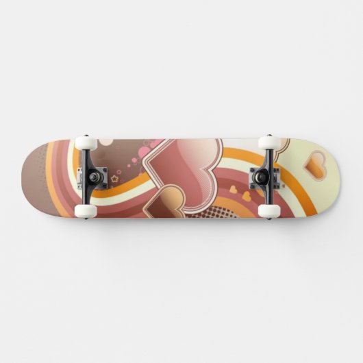 Stijlvolle ontwerpachtergrond skateboard (Horizontaal)