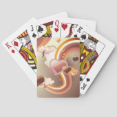 Stijlvolle ontwerpachtergrond speelkaarten (Achterkant)