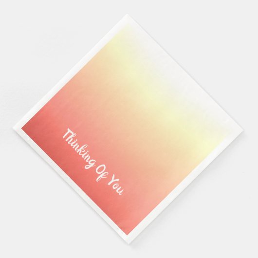 Stijlvolle ontwerper servet (Hoek)