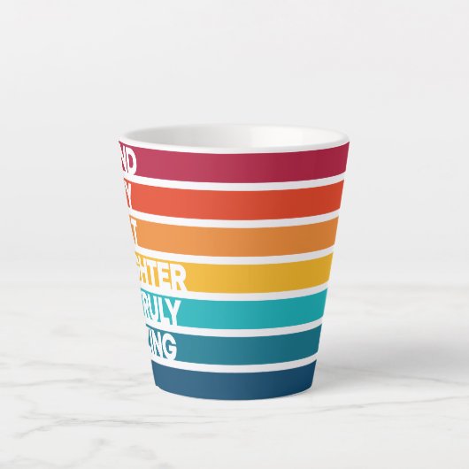 Stijlvolle ontwerpexpressietekst voor Moederdag Latte Mok (Voorkant)