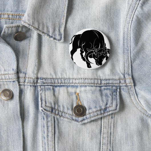 Stijlvolle opsomming ronde button 5,7 cm (In situ)