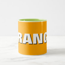 Stijlvolle oranje mok, perfect cadeau voor koffiel