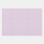 Stijlvolle  Paarse bloemblaadjes Inpakpapier Vel (Voorkant 3)