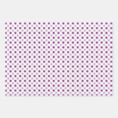 Stijlvolle  Paarse bloemblaadjes Inpakpapier Vel (Voorkant 2)