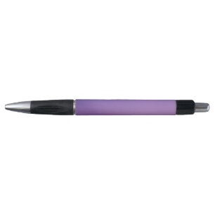 Stijlvolle Paarse Custom Monogram Naam Ballpoint P Pen