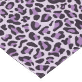Stijlvolle paarse luipaardprint tafelkleed (Gekanteld)