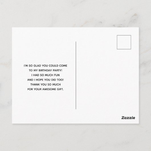 Stijlvolle Paarse roze blauwe Waterverf Hartelijk  Briefkaart (Achterkant)