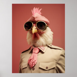 Stijlvolle Paaskip Commander Poster